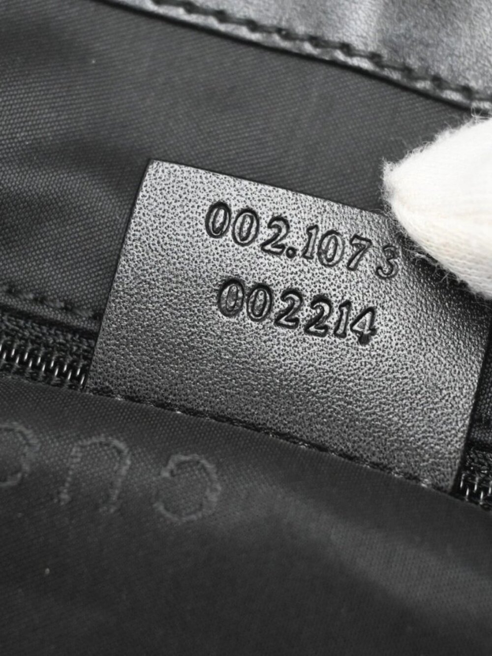 Gucci GG Pattern Jackie Shoulder Tote Bag Canvas Leather Black Italy 79SA077 - Picture 14 of 14